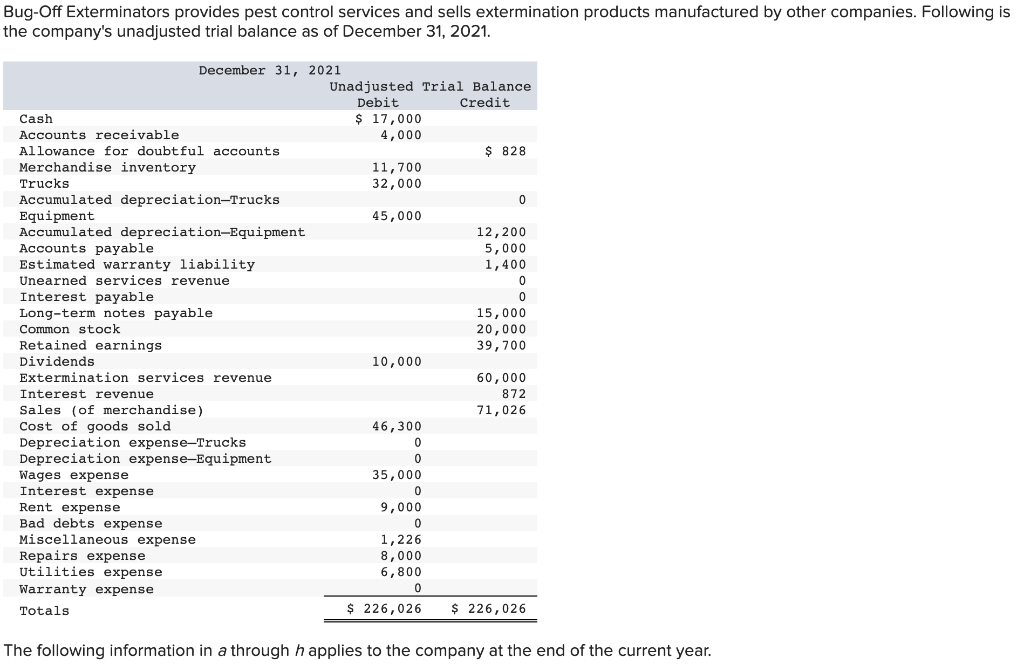 Please use references a - h and please show supporting calculations. Then