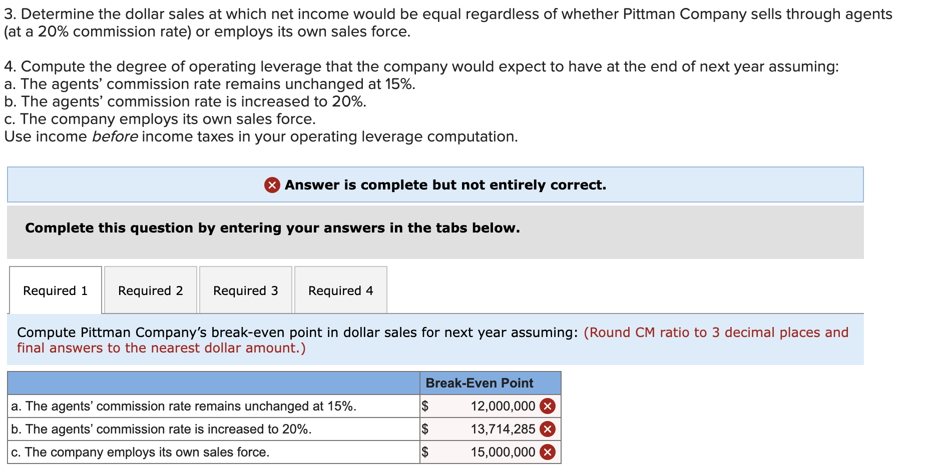 of telecommunications equipment. The company has no sales force of its own;