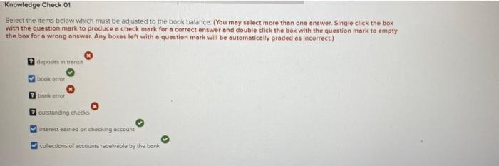 than one answer. Single click the box with the question mark to