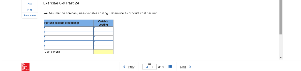 its first year of operations. During this first year, the company Part