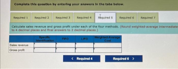 31, using the specific identification method. 2. Using FIFO, calculate ending inventory