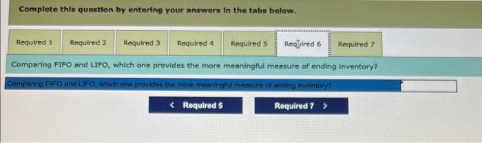 and cost of goods sold at August 31 . 3. Using LIFO,