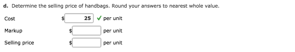 work out. thank you :) Product Cost Method of Product Pricing La
