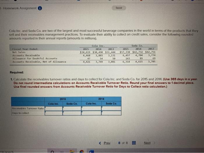  - Homework Assignment SN Cola Inc and Soda Co. are two