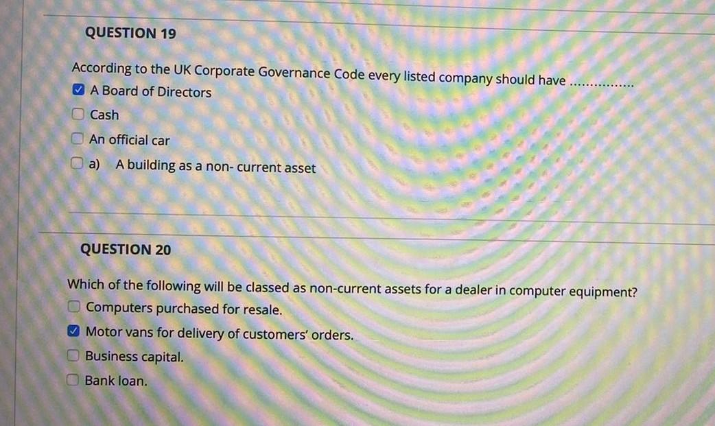 whereas financial accounting reports usually serve a general purpose. QUESTION 17 Which