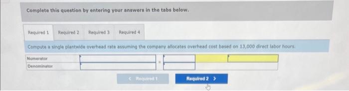 P1, P3 Craftmore Machining reports the following budgeted overhead cost and related