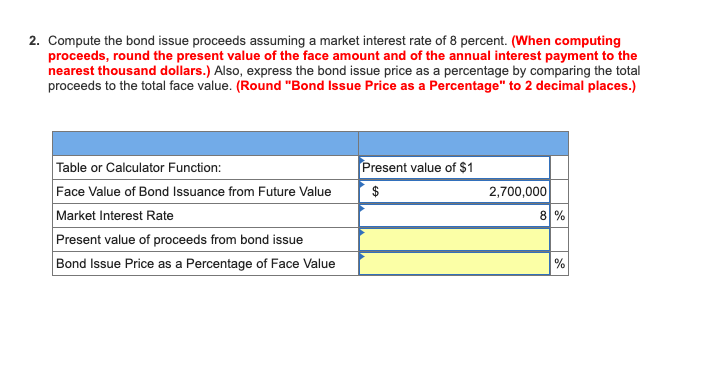 to issue bonds later in the upcoming year. But with the economic