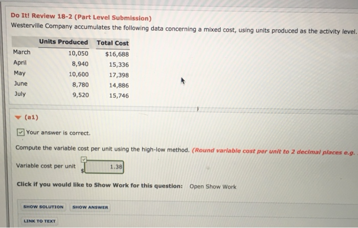  par B please - (a2) Your answer is correct. Compute the