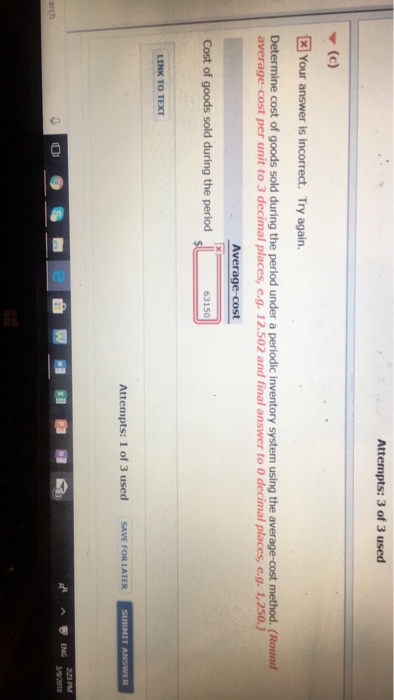 at $5 sion Purchases 7,800 units at $8 9,060 units at $10