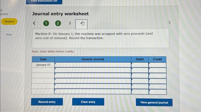 the transaction. Note: Enter debits before credits. PA9-2 (Algo) Recording and Interpreting