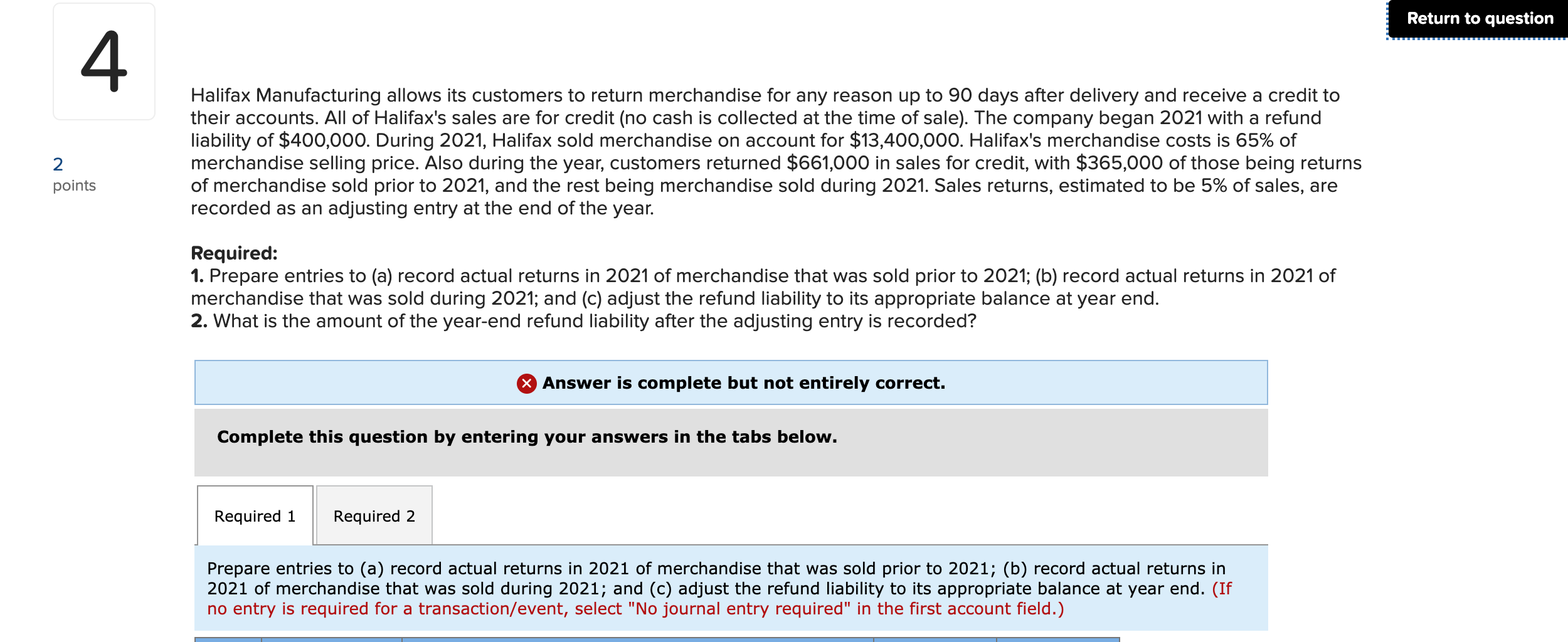 Please show the process on how to do each section step-by-step in