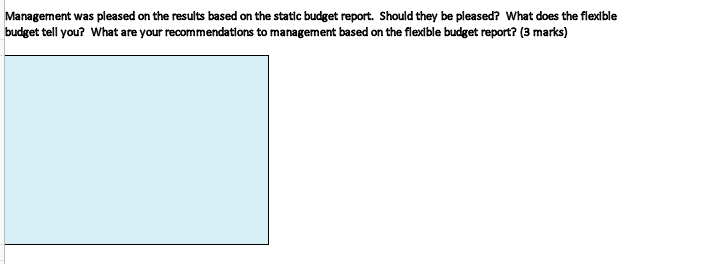 the Canmore expansion (first introduced in question 4). The junior accountant has