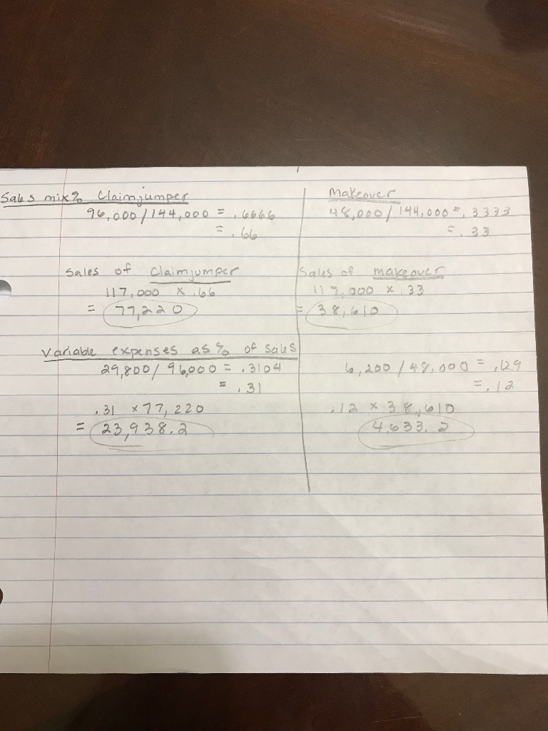 I have also attached my work. Explanations would be great as this