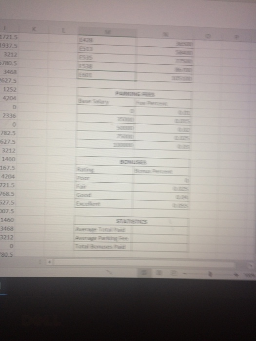 Format BS to be vertically centered. Take a moment to save your