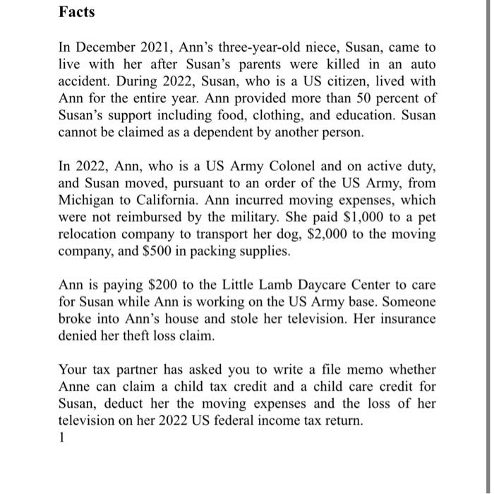 case 2. Step 2: Identify the legal issues 3. Step 3: To