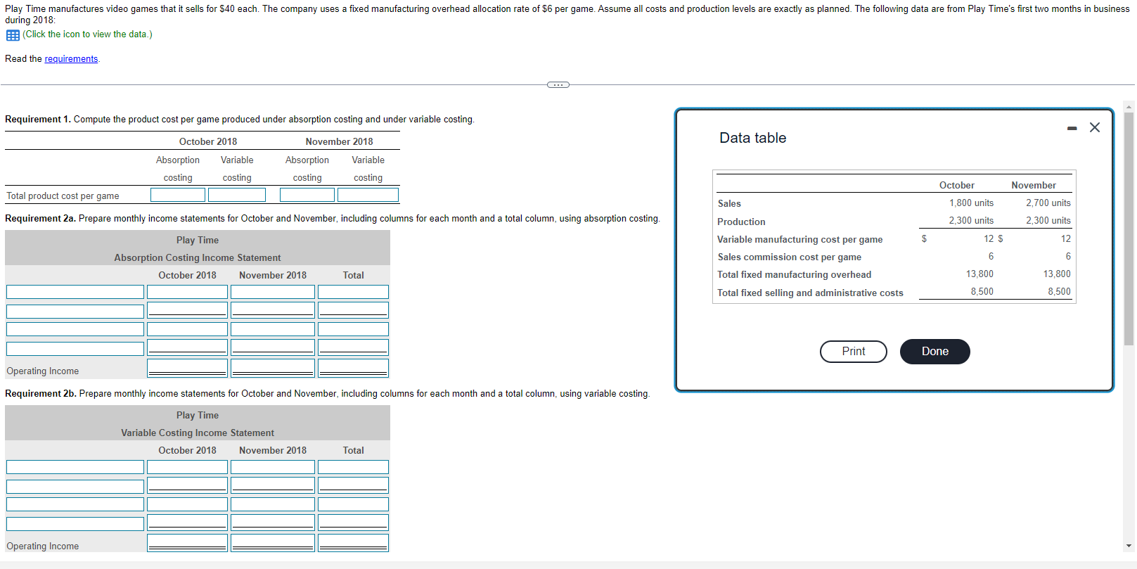  during 2018: (Click the icon to view the data.) Read the