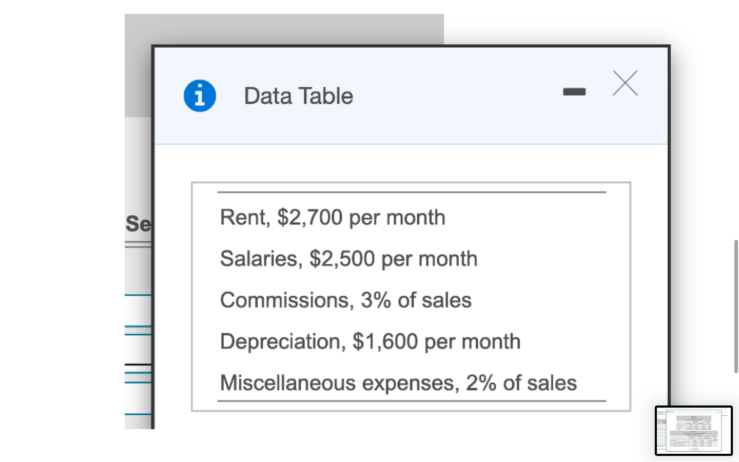 for the nine months ended September 30, 2018, follow: (Click the icon