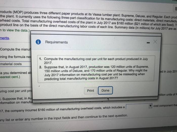 Vaasa lumber plant: Supreme, Deluxe, and Regular. Each product has its own