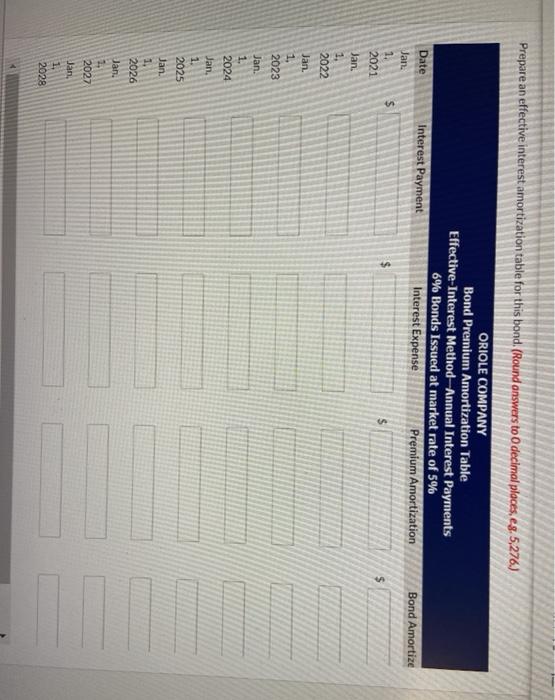 $492,000 of 6%, 7-year bonds on January 1, 2021. The bonds pay