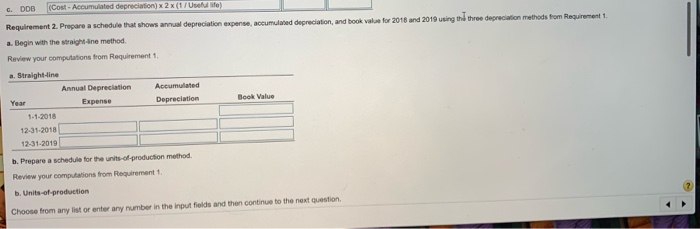 on January 1, 2018, for $34.000. Expected usefu ife is 10 years