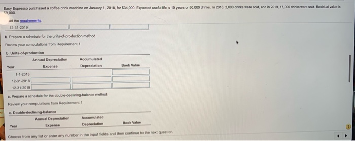 or 50.000 drinks, In 2018, 2,000 drinks were sold, and in 2019,
