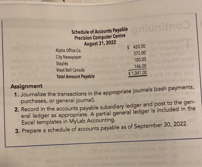 ledgers 120 min Sep. Che Figure Cash Payments Journal Cash Colu 58,448.88