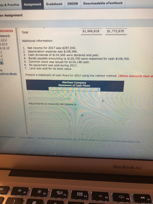 method. y & Practice Assignment Gradebook ORION Downloadable eTextbook Assignment URCES work