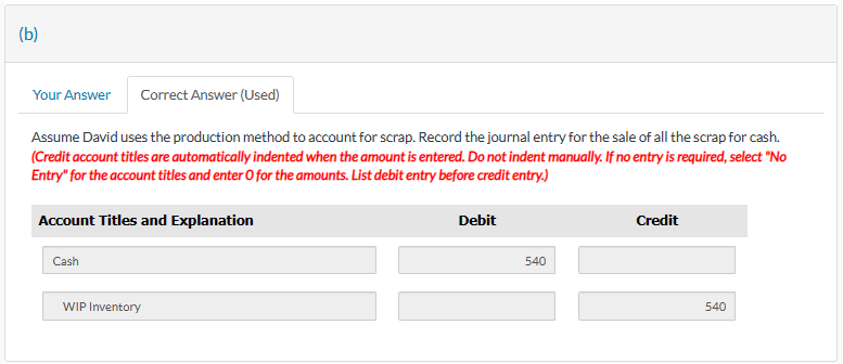 scrap bin. He looks at current prices for this scrap and recognizes