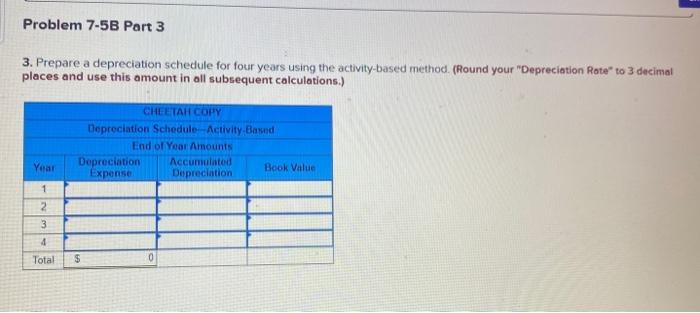 new copy machine. The new machine cost $110,000 including installation. The company