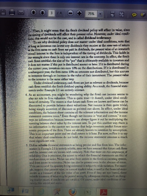 thanks 2.2 The Present Value Model Under Certainty The present value model