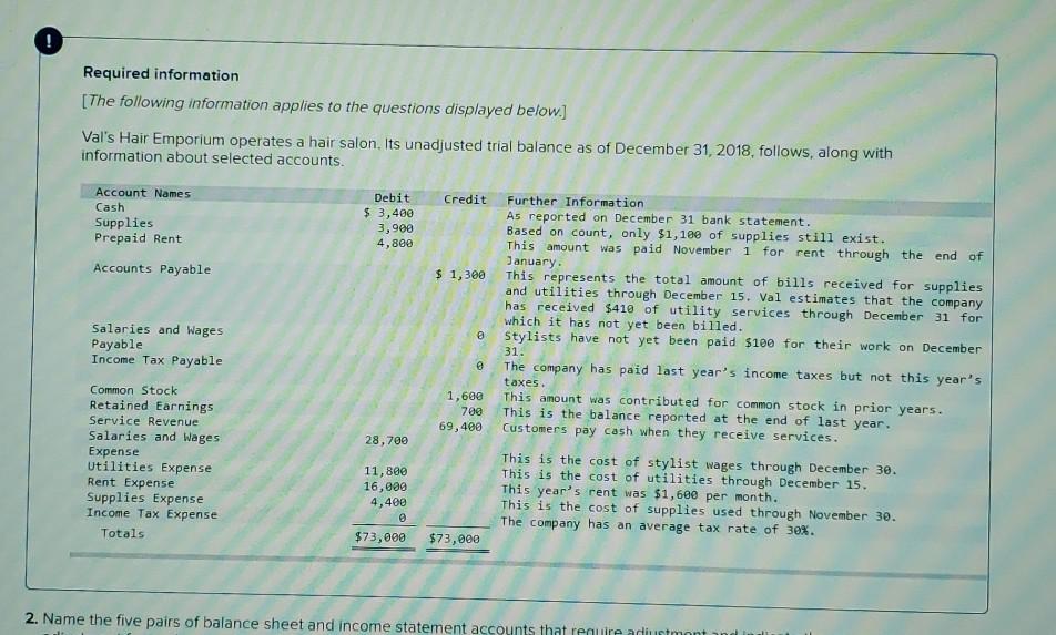  how do I figure the amount? ! Required information [The following