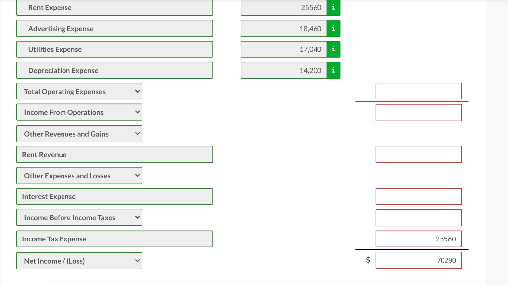Spruce Corp. Income Statement For the Year Ended December 31, 2022 Revenues