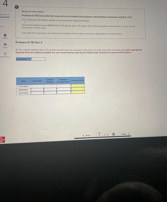 the comida sindicate cometion Haip 2 Required information Problem 9-78 Calculate the