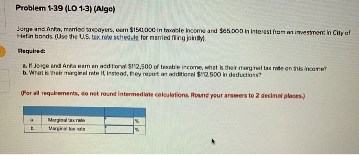  Please answer both parts. Thank you so much. Problem 1-39 (LO