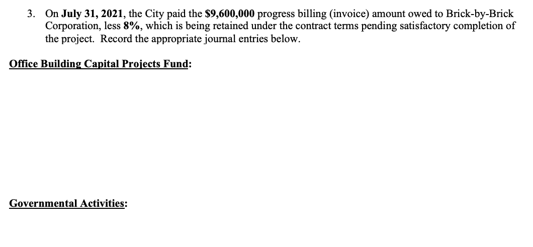 in general journal form related to the capital activities of the Foster