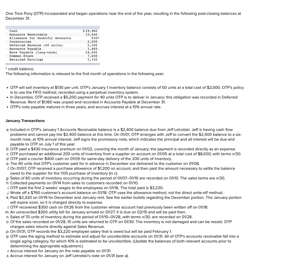 PLEASE just do the journal entries for each bullet point, im super