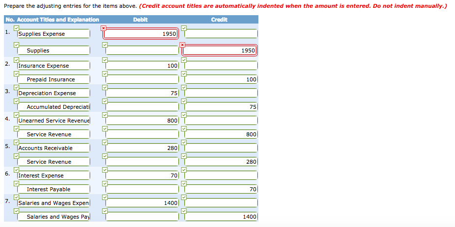 for Sierra Corp. is shown below SIERRA CORPORATION Trial Balance october 31,