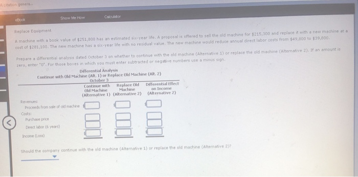  Show Me How Calcutor Replace Equipment A machine with a book