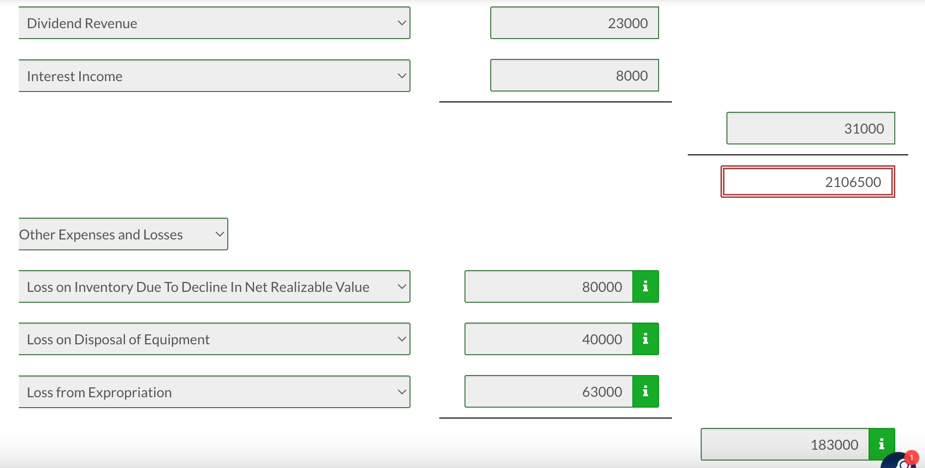 with IFRS. The FV-OCI equity investments trade on the stock exchange. Gains/losses