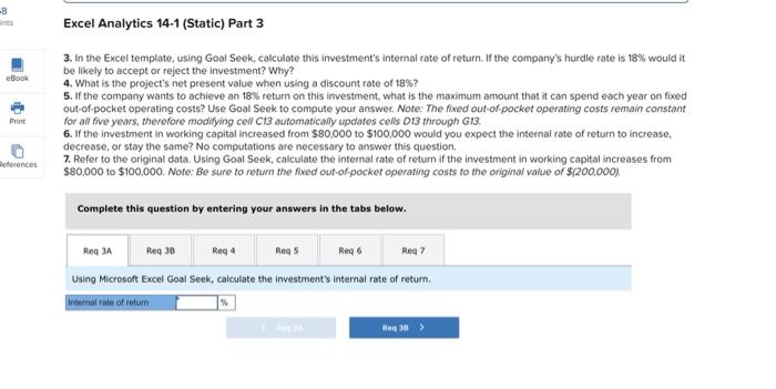 LO14-3] Stauffer Company has an opportunity to manufacture and sell a new