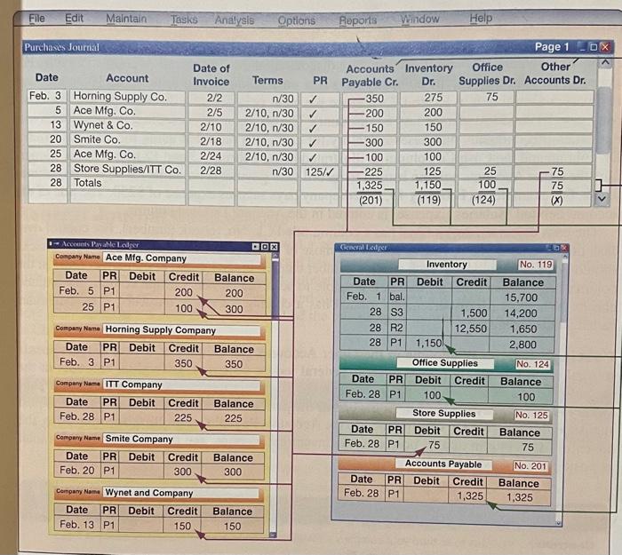 columns Bishop Company completes these transactions and events during March of the