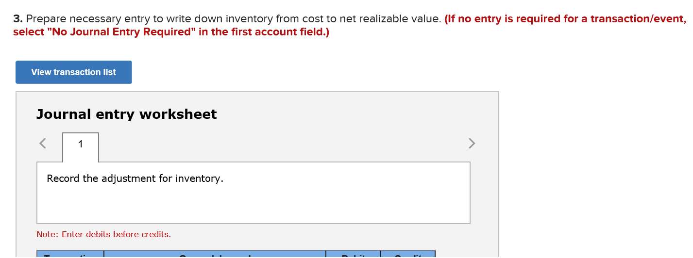 Report inventory using lower of cost and net realizable value (LO6-6) [The
