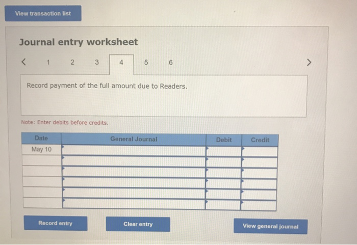 freight costs of $120 on books purchased from Readers May 5 Returns