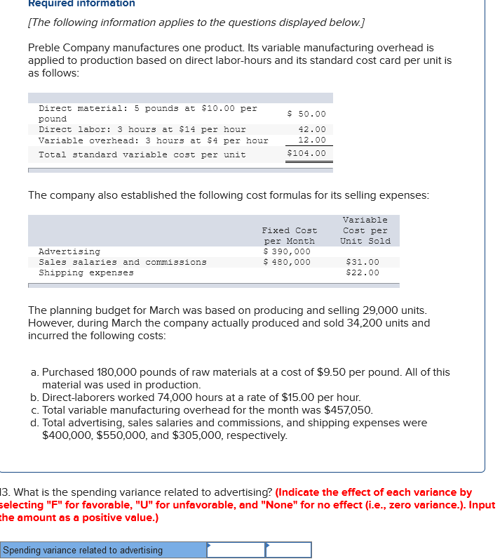 Please help, answer question show work based on required info. Will rate