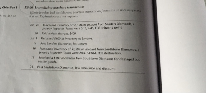  Help me solve this problem round numbers to the nearest We