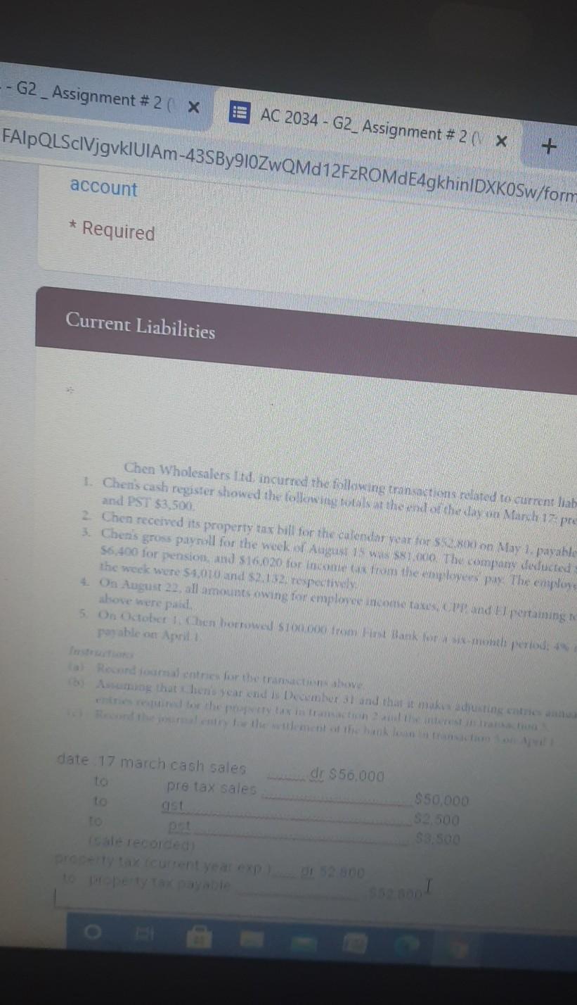 --G2_Assignment #2 ( x AC 2034 - 62_ Assignment # 2