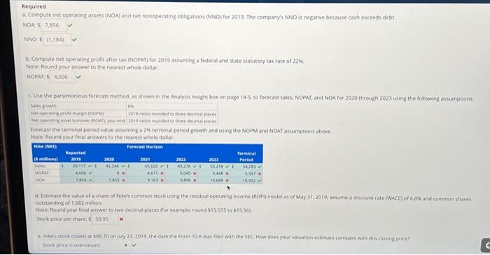s millions & 2019 & 2018 \\ \hline \end{tabular} Current assets a.