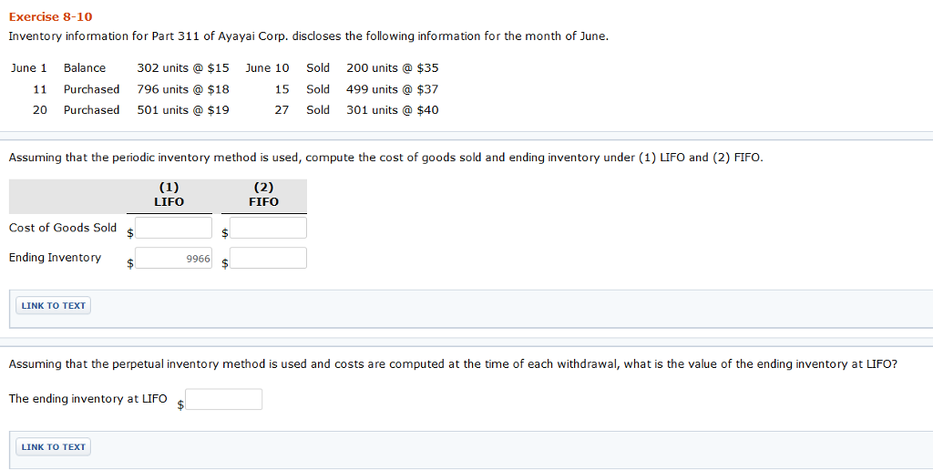Exercise 8-10 Intermediate Accounting- Kieso (16th ed.) Please be specific and show