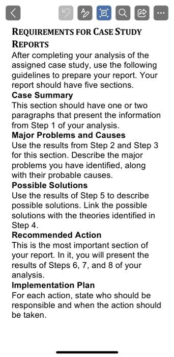 Hi please i need your help to answer my case study.This. requirement