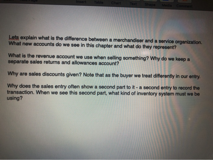  Chart Insert Table Text Shape Media Comment Lets explain what is